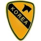 1st Cavalry Korea Pin - 15281 (1 inch)