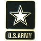United States Army with Star Insignia Pin - 14242 (1 inch)