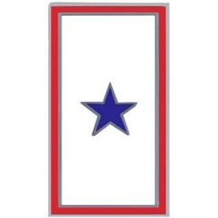 1 Blue Star Service Pin - 14240 (7/8 inch)