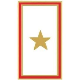 1 Gold Star Service Pin - 14328 (7/8 inch)
