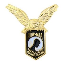 POW with Eagle Pin - 15821 (1 inch)