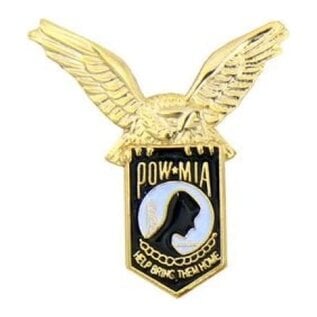 POW with Eagle Pin - 15821 (1 inch)
