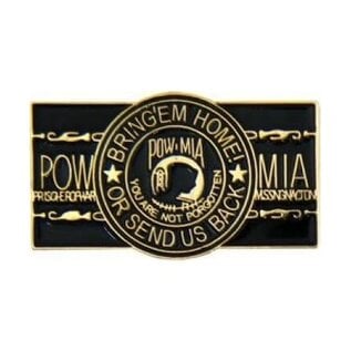 POW/MIA Insignia Pin - 15632 (1 1/8 inch)