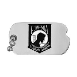 POW/MIA Insignia Dog Tag Pin - 14230 (1 inch)