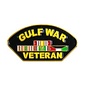 Gulf War Veteran with Ribbons Pin - 14233 (1 1/4 inch)