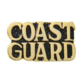 Coast Guard Script Pin - 14775 (1 inch)