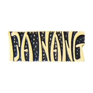 Da Nang Vietnam Location Script Pin - 15064 (1 inch)