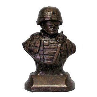 Terrance Patterson Mission Ready Kevlar bust - 8"
