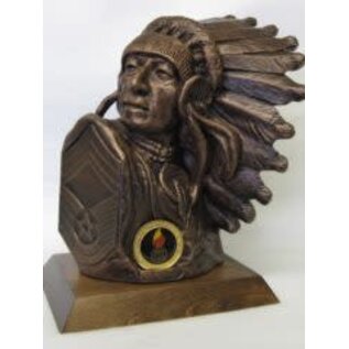 Terrance Patterson Chief Master Sergeant -  Large Chief bust 9.5" with base