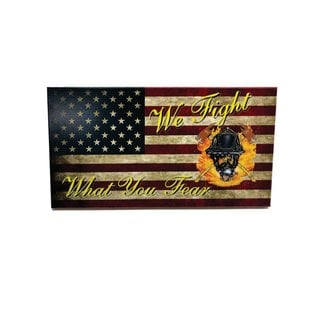 Morgan House Distressed Flag Wall Hanging