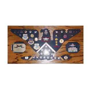 Morgan House Colonel Rank Shadow Box