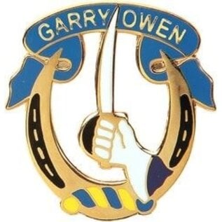 7th Cavalry Garry Owen Pin - 15005 (1 1/4 inch)