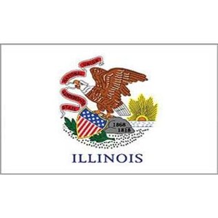 Illinois State Flag - 3'x5'