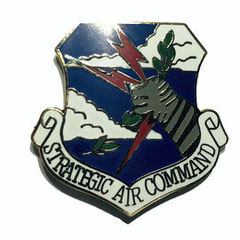 Strategic Air Command (SAC) Pin - (1 1/8 inch)
