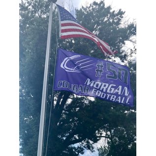 Central Cougars Football Flag -Personalized