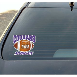 Customized Car Decal - Breese Central Sports