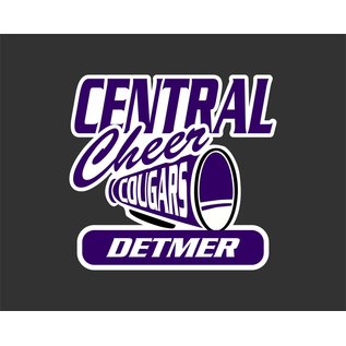 Customized Car Decal - Breese Central Sports