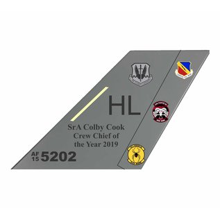 F-35 Lightning II Tail Flash Wall Hanging