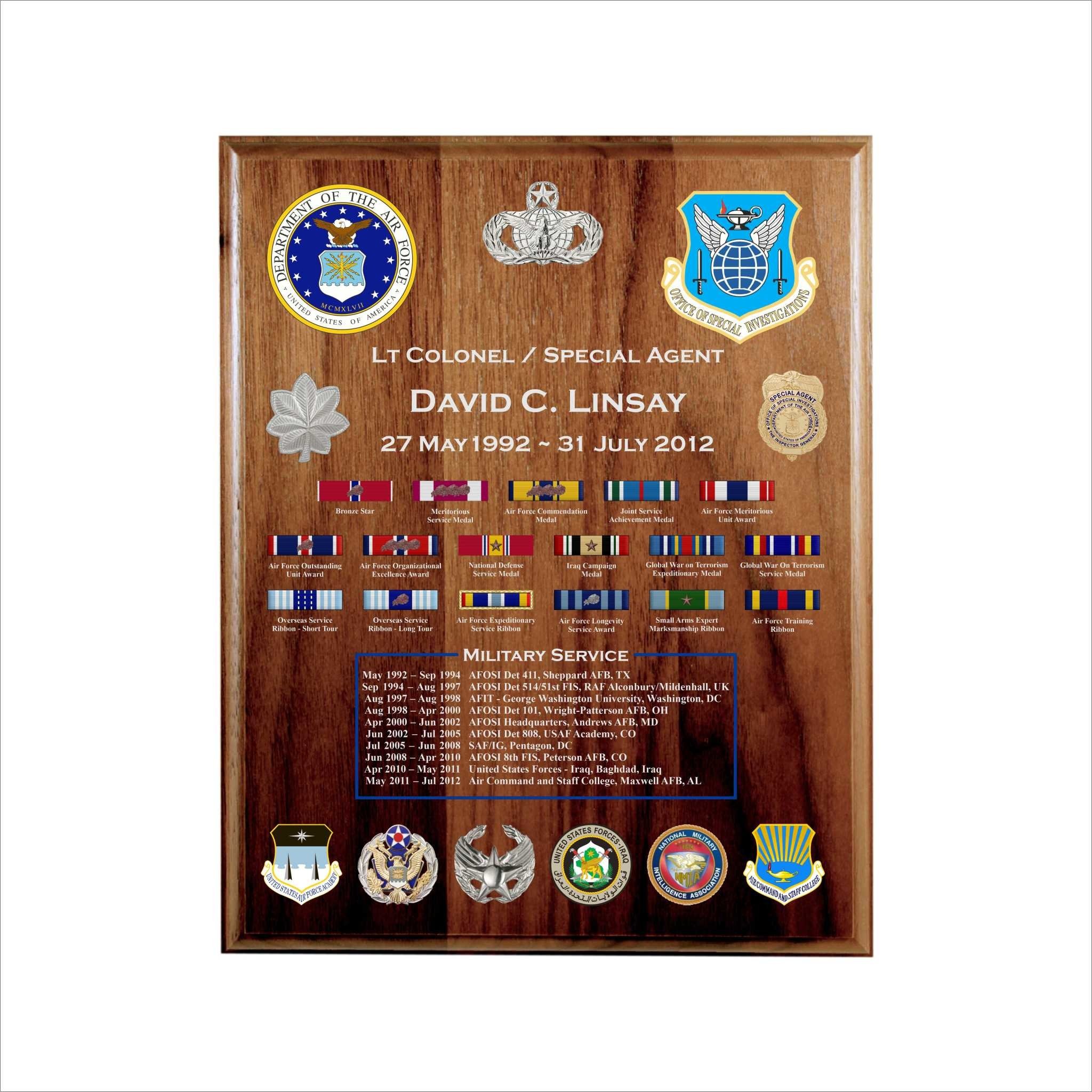 Army Retirement Award