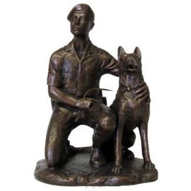 Terrance Patterson K-9 SP Statue with Dog