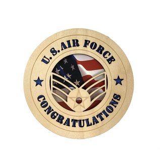 Morgan House Air Force Enlisted Tribute - Rank Congratulations