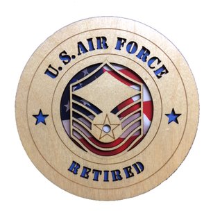 Morgan House Air Force Enlisted Tribute - Retired