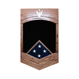 Morgan House US Navy /USCG SCPO Shadow Box