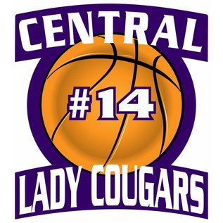 Customized Car Decal - Breese Central Sports