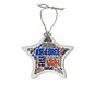 Air Force Glass Star Ornament