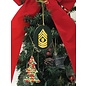 Morgan House Ornament - 3D  Army Chevron - Color