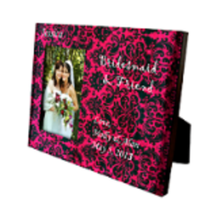 8" x 10" Custom Full Color  Offset Frame - 4" x 6" Photo