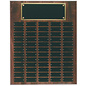 Solid Walnut Perpetual Plaque