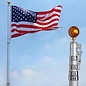 Flag Pole - 21' Aluminum Telescoping