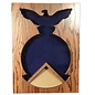 Morgan House Firefighter Badge Shadow Box