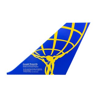 E-4B / 747 Tail Flash - Wall Hanging