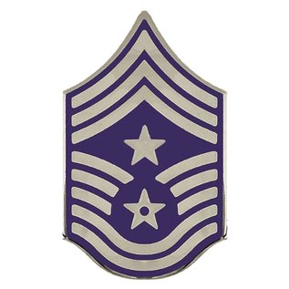 Air Force E9 Command Chief Chevron Pin