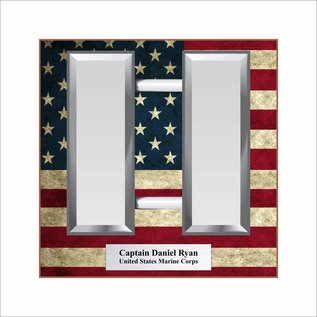 Morgan House Officer Rank Wall Hanging