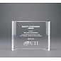 Engraved  Acrylic Crescent Award