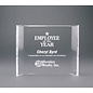 Engraved  Acrylic Crescent Award