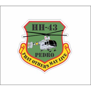 HH-43 Patch Magnet - 3"