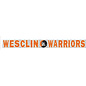 Wesclin Warriors Car Clear Decal Strip - 2" x 20"