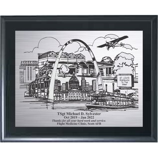 Solid Black Plaque