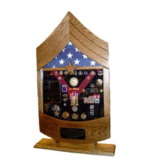 Morgan House US Army SGM or CSM Shadow Box