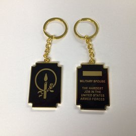 Spouse Medal Keychain