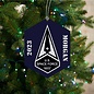 Ornament - Custom Cut Space Force Logo