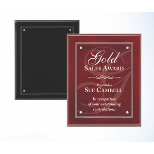 Floating Plaque - Piano Finish with Magnetic Acrylic Plate