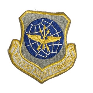 PATCH-USAF - MILITARY AIRLIFT  COMMAND - COLOR