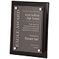 CORPORATE COLLECTION Floating Plaque - Piano Finish with Acrylic Plate
