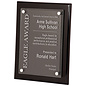 Floating Plaque - Piano Finish with Acrylic Plate