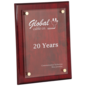Floating Plaque - Piano Finish with Acrylic Plate